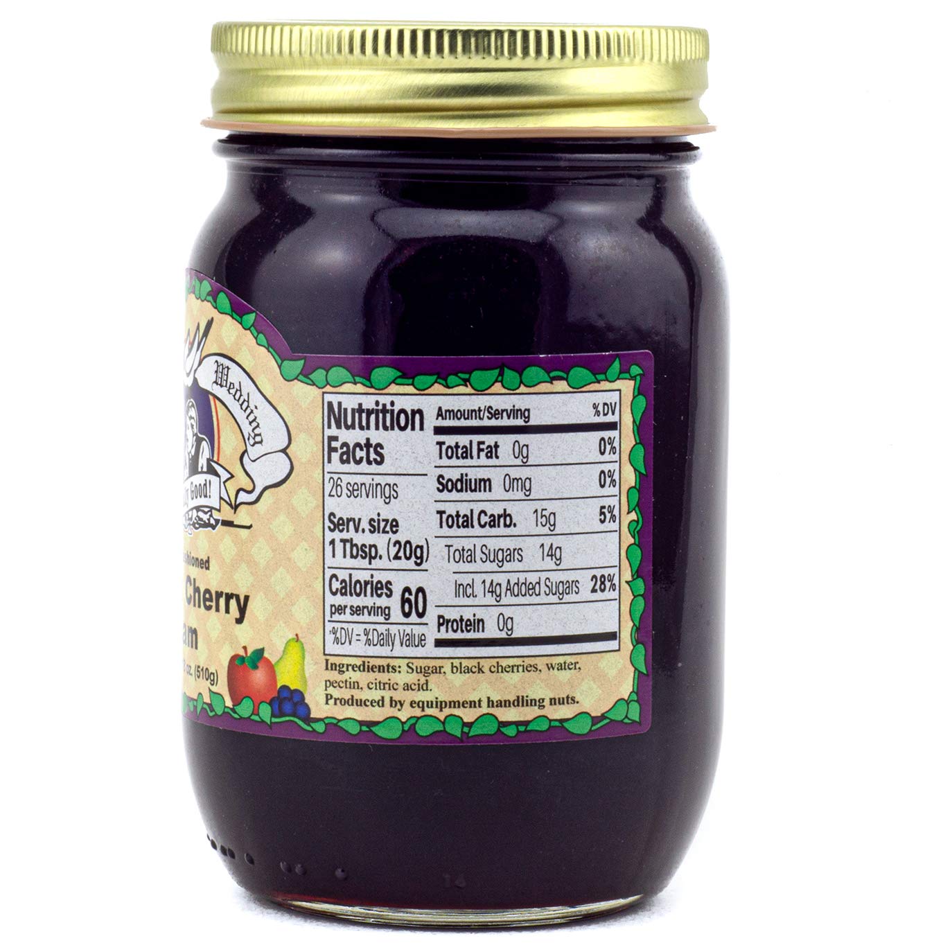 BLACK CHERRY JAM (18OZ)