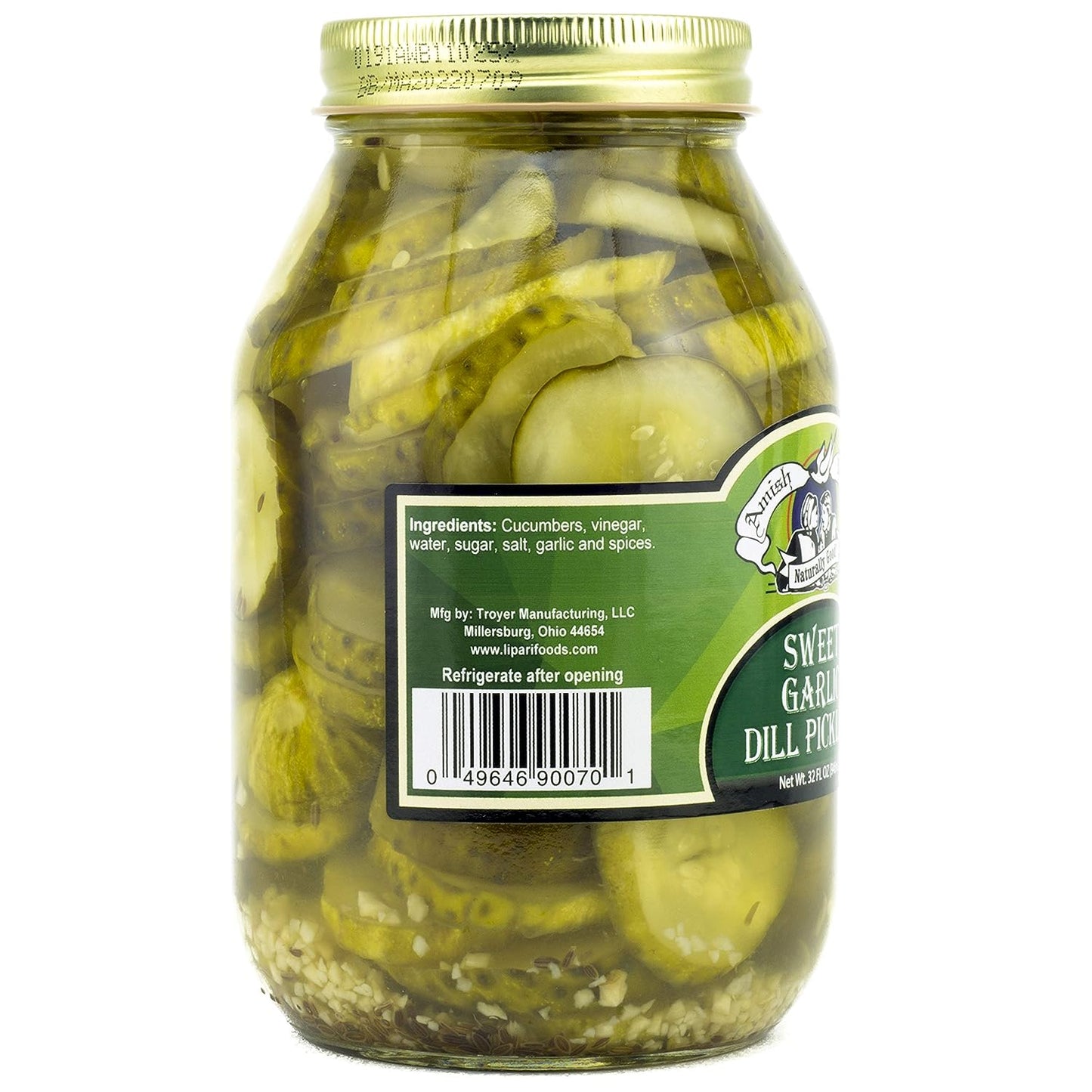 SWEET GARLIC DILL PICKLES