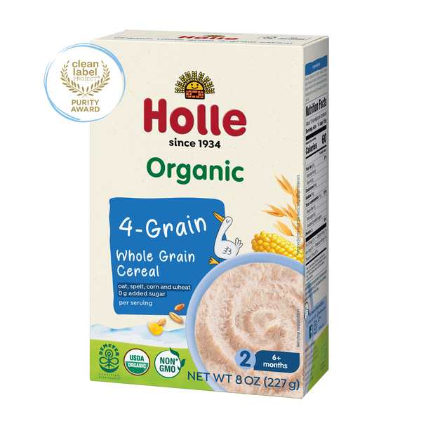Organic Wholegrain 4-Grain Cereal - 2 Boxes