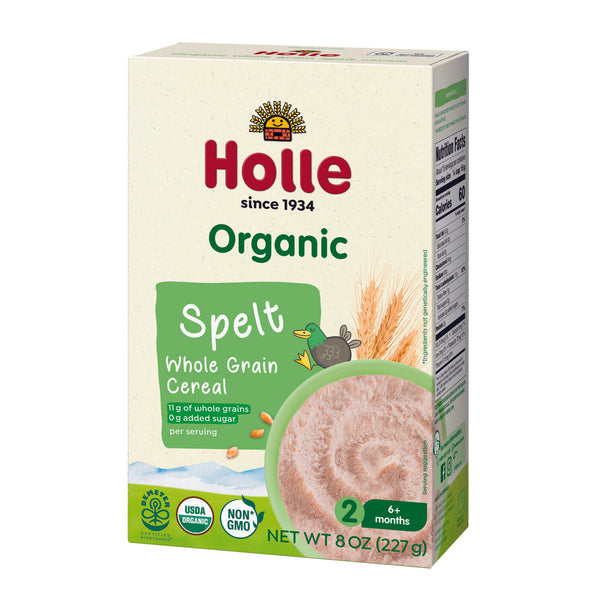 Organic Wholegrain Spelt Cereal - Case of 2 Boxes