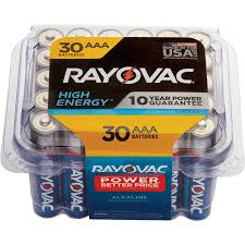 Rayovac High Energy AAA Batteries - 30 Pack