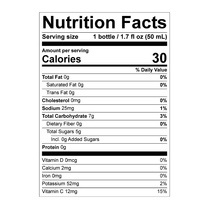 SO GOOD - SHOT- DETOX PINEAPPLE ORANGE - Pack of 6