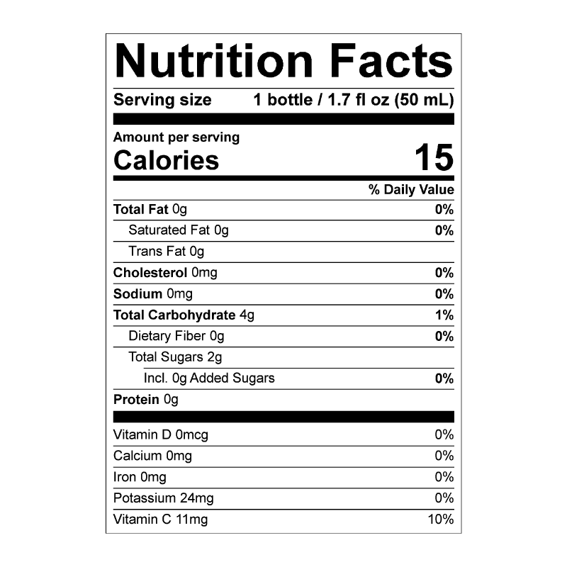 SO GOOD - SHOT- DETOX COCONUT LIME - Pack of 6