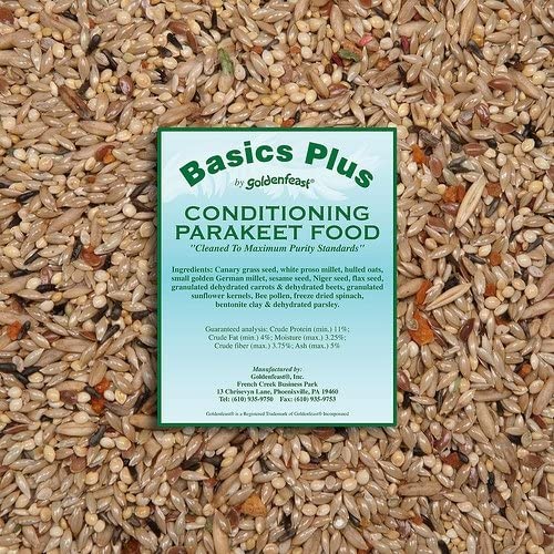 Goldenfeast Basics Plus Parakeet Conditioning Food, 72oz