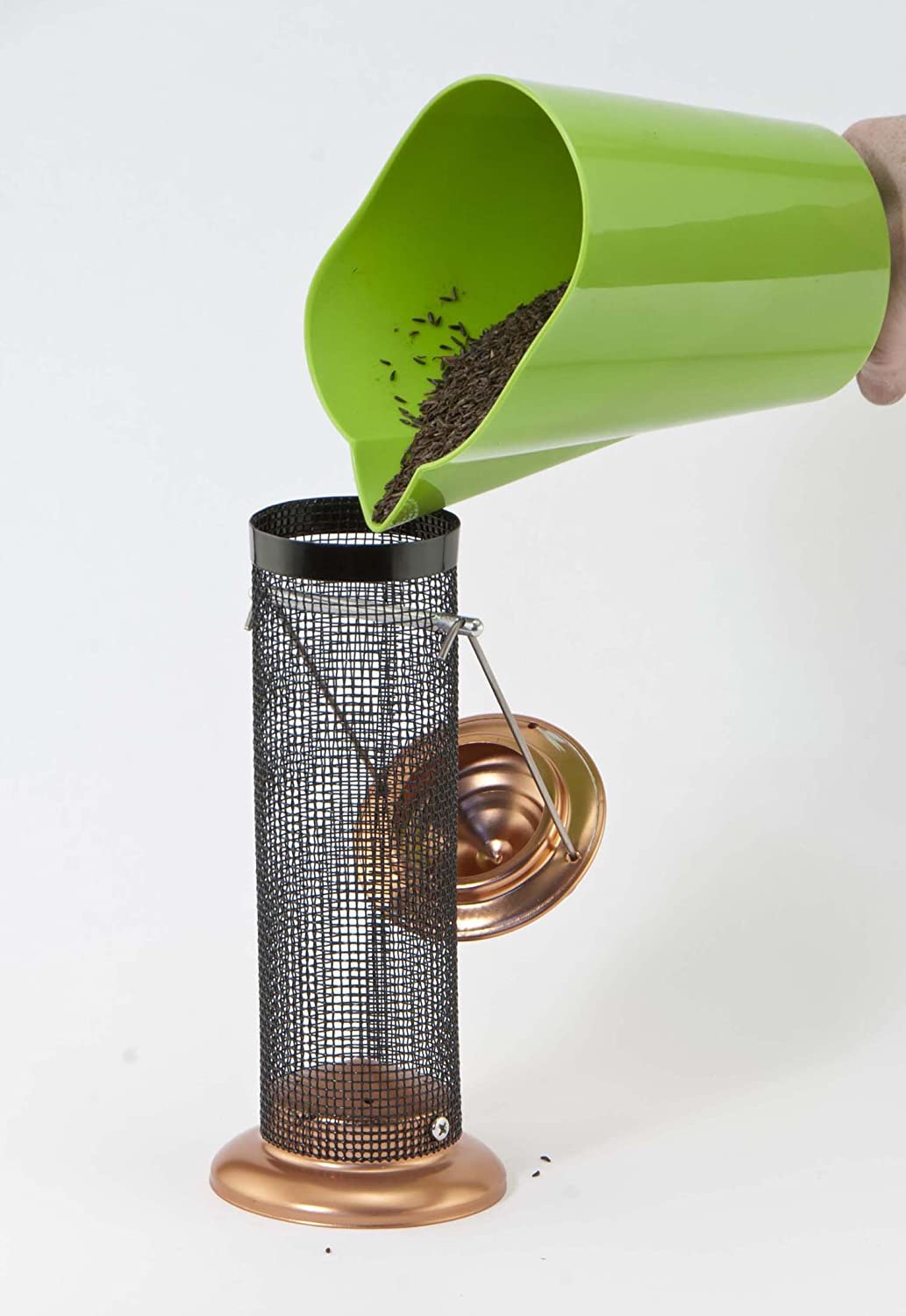 Woodlink Coppertop Thistle Mini Tube Feeder