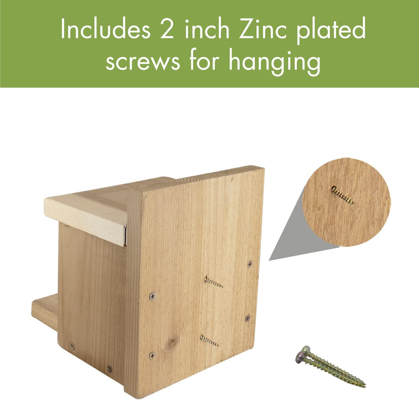 Woodlink NASQBOX Audubon Squirrel Munch Box Feeder