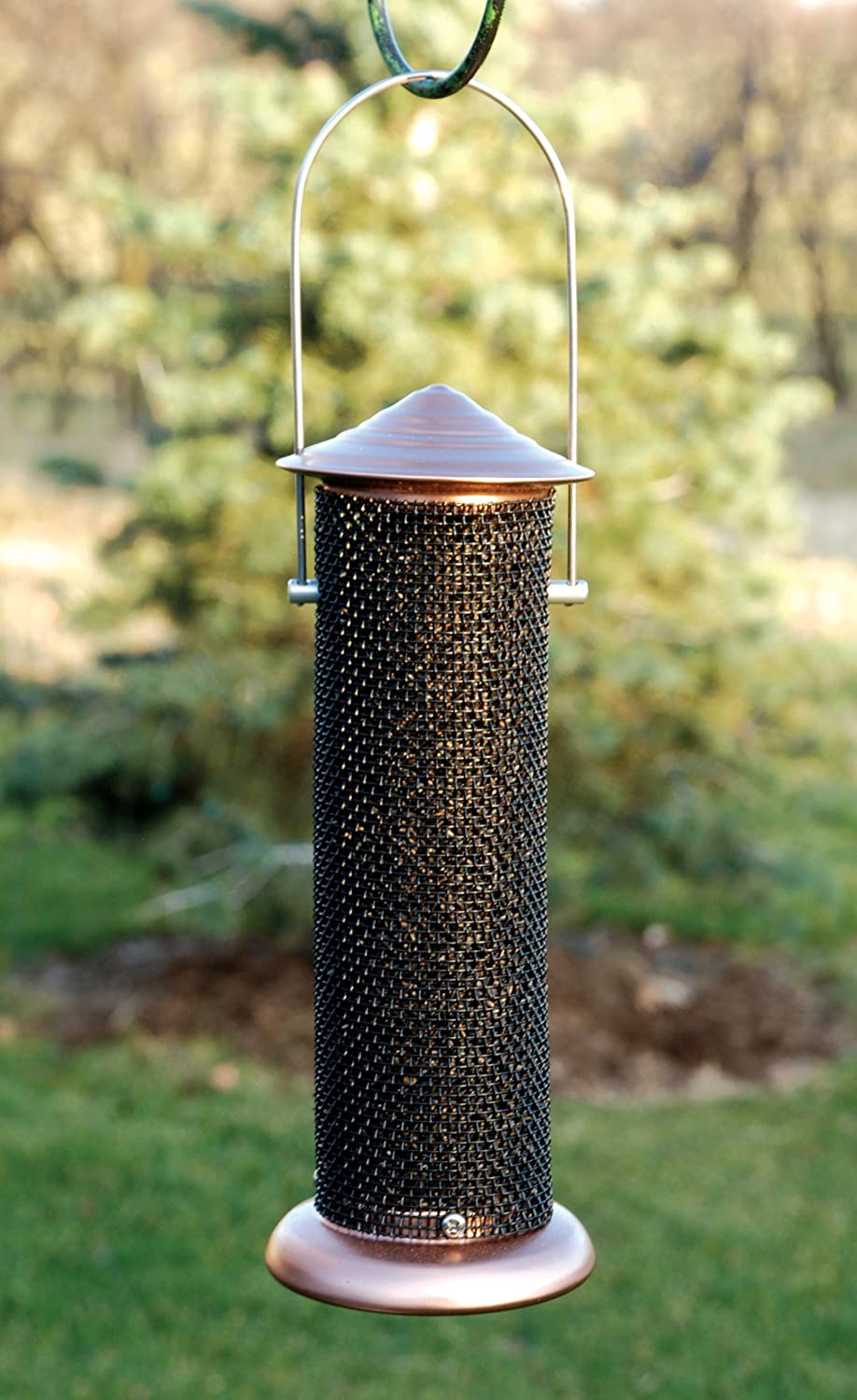 Woodlink Coppertop Thistle Mini Tube Feeder