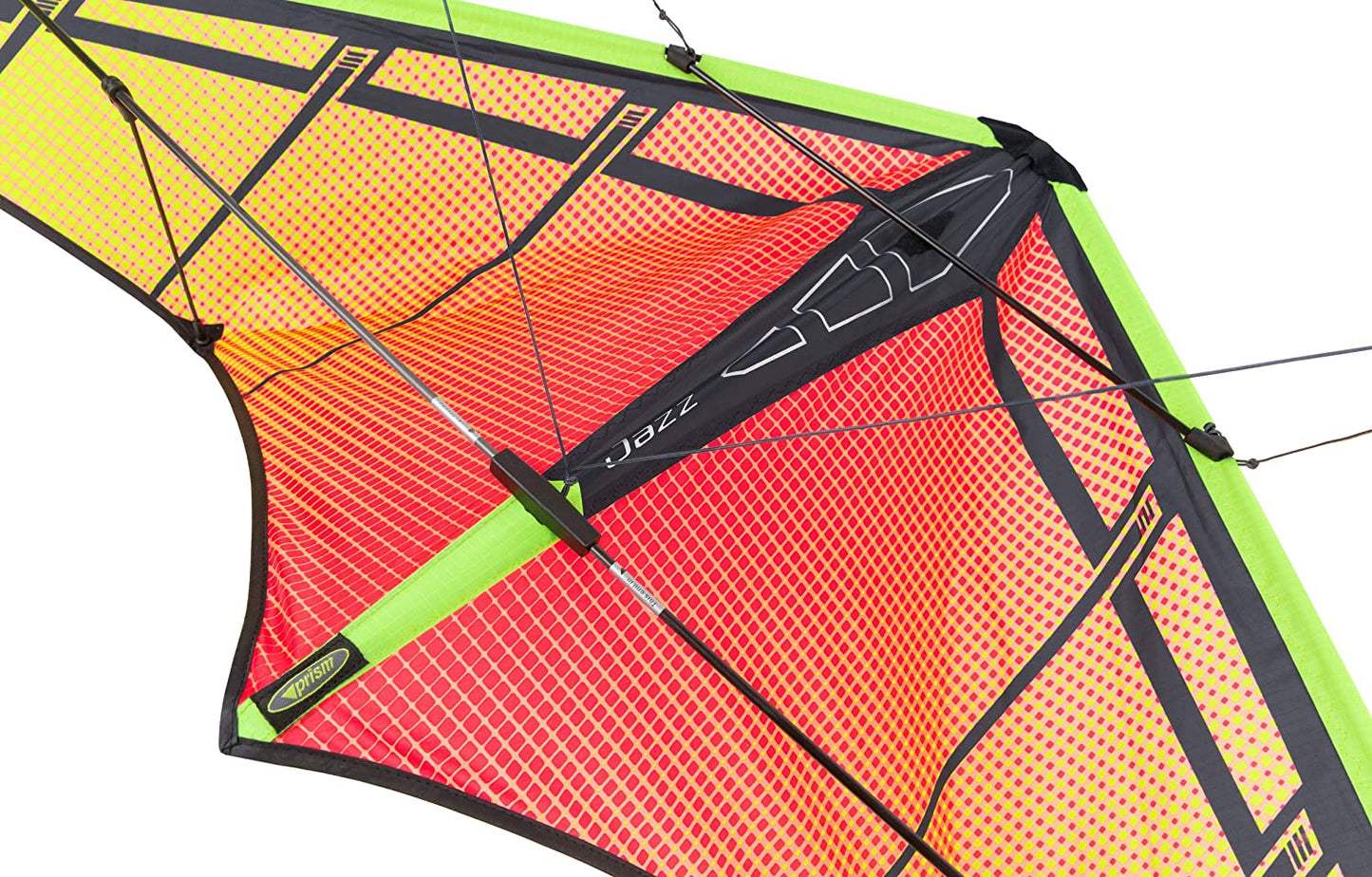 Prism Kite Technology Jazz 2.0 Dual-line Sport Kite, Ready to Fly with Flying Lines, Wrist Straps, Winder, Instructions and Storage Bag