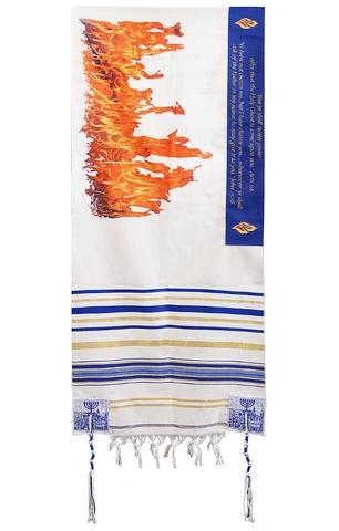 Flame of Pentecost Prayer Shawl