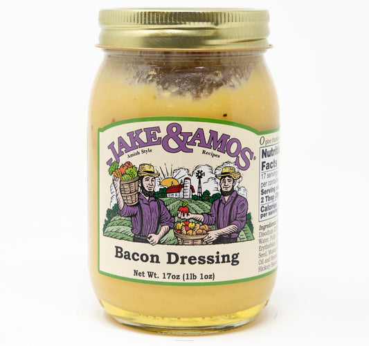 Jake & Amos Real Bacon Salad Dressing - 17 Oz Jar