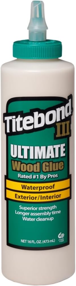 Titebond III Ultimate Tan Wood Glue 16 oz