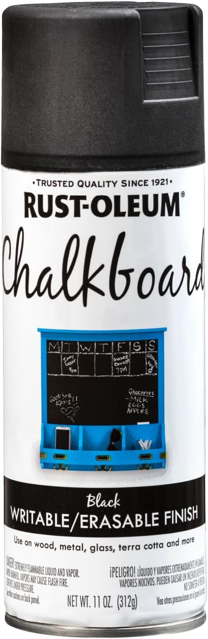 Rust-Oleum Flat Black Chalkboard Paint 11 oz