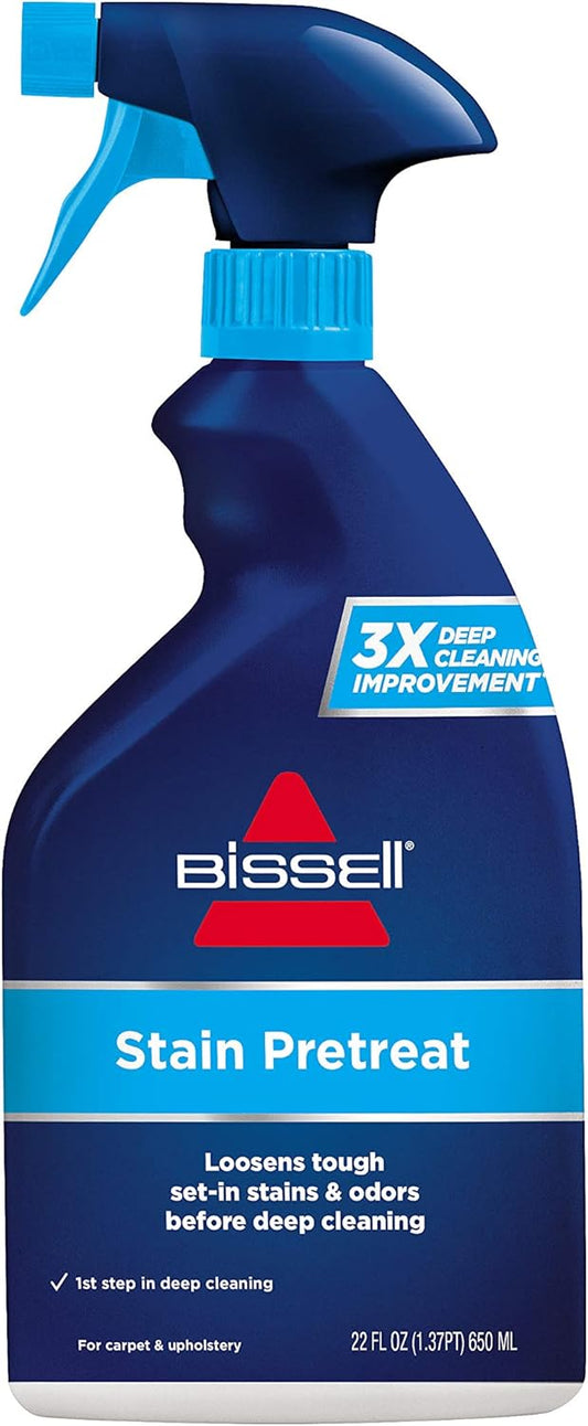Bissell Stain Pretreat Carpet and Upholstery Cleaner 22 oz Liquid