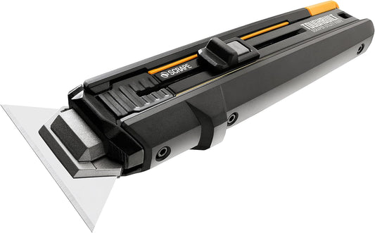 ToughBuilt 6.5 in. Sliding Scraper Utility Knife Black 1 pc