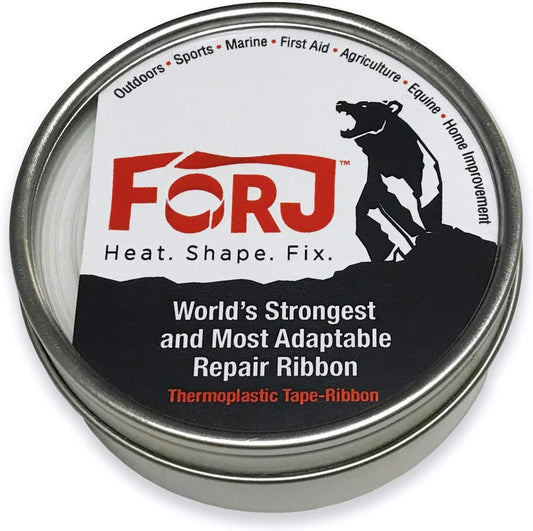 Forj White Polyethylene/Resin Thermoplastic Tape