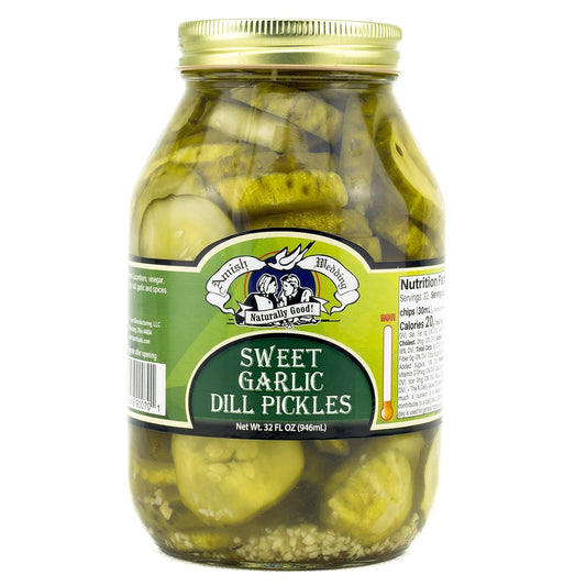 SWEET GARLIC DILL PICKLES