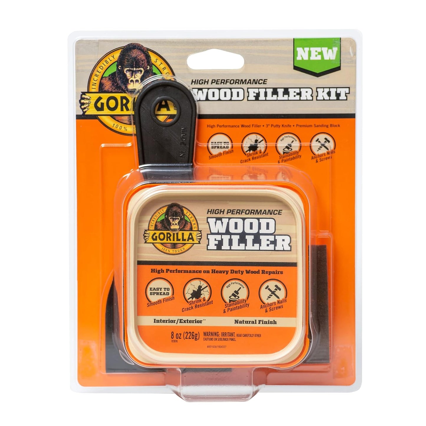 Gorilla Natural Wood Finish Repair Kit 8 oz