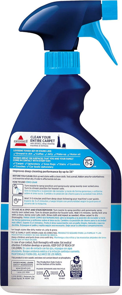 Bissell Stain Pretreat Carpet and Upholstery Cleaner 22 oz Liquid