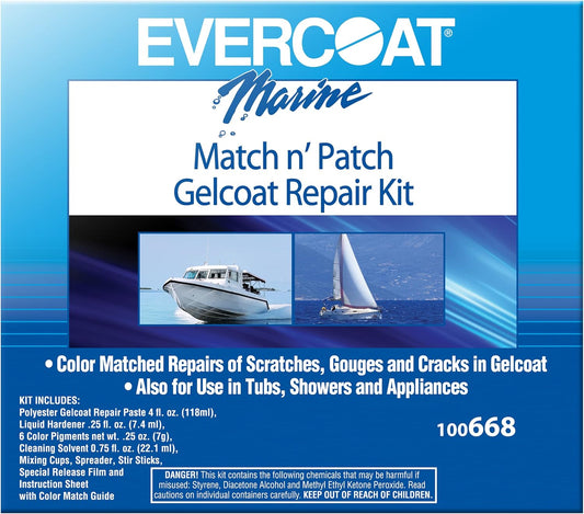 Evercoat Match N Patch Gel Coat Repair Kit
