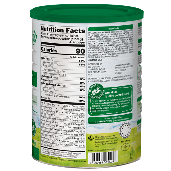 Holle-Goat Milk Toddler Drink - Stage 3 | Non GMO