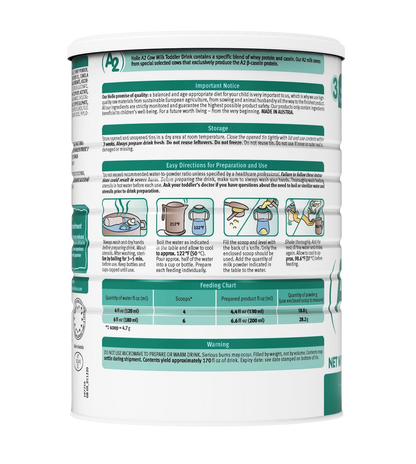 Stage 3: (A2) Cow Milk Toddler Drink - 1 Year & up
