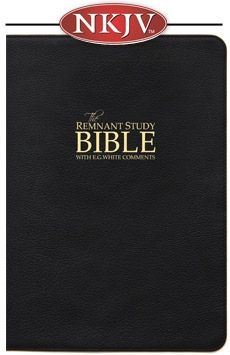 Remnant Study Bible NKJV (Genuine Top-grain Leather Black)