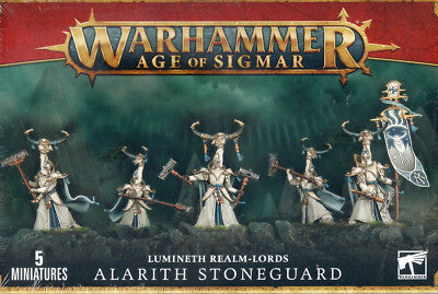 Games Workshop Warhammer AoS - Lumineth Realm-Lords Alarith StoneGuard