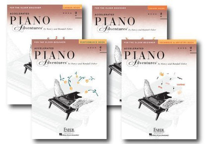 Faber Piano Adventures Learning Library Pack - Lesson, Theory, Performance, Technique & Artistry Books