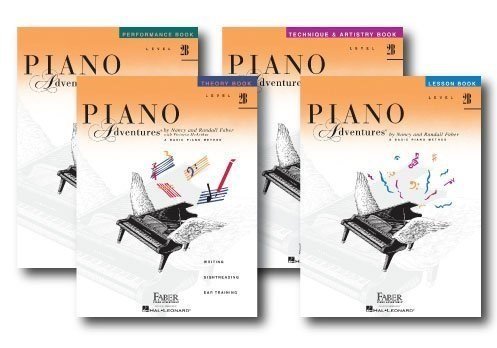 Faber Piano Adventures Learning Library Pack - Lesson, Theory, Performance, Technique & Artistry Books