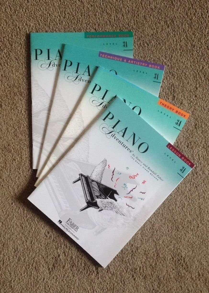 Faber Piano Adventures Learning Library Pack - Lesson, Theory, Performance, Technique & Artistry Books