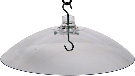 Woodlink 16 Clear Plastic Baffle Hang or Pole Mount Model WLCLBAF16