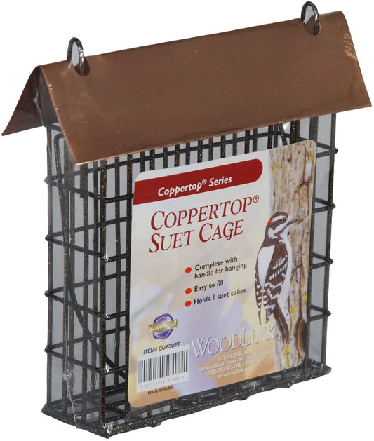 Woodlink Coppertop Single Suet Cage Model COPSUET