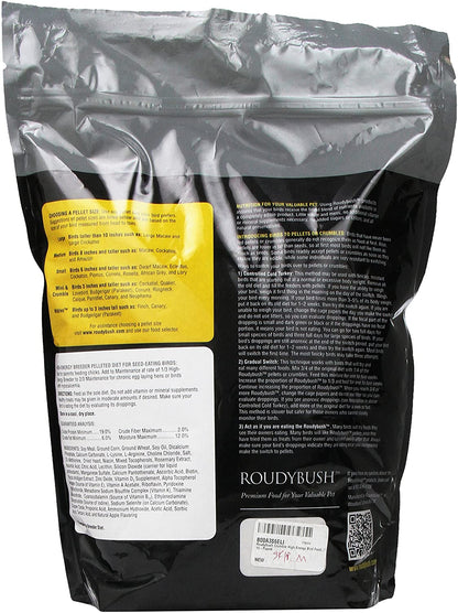 Roudybush Crumble High Energy Bird Food, 10-Pound